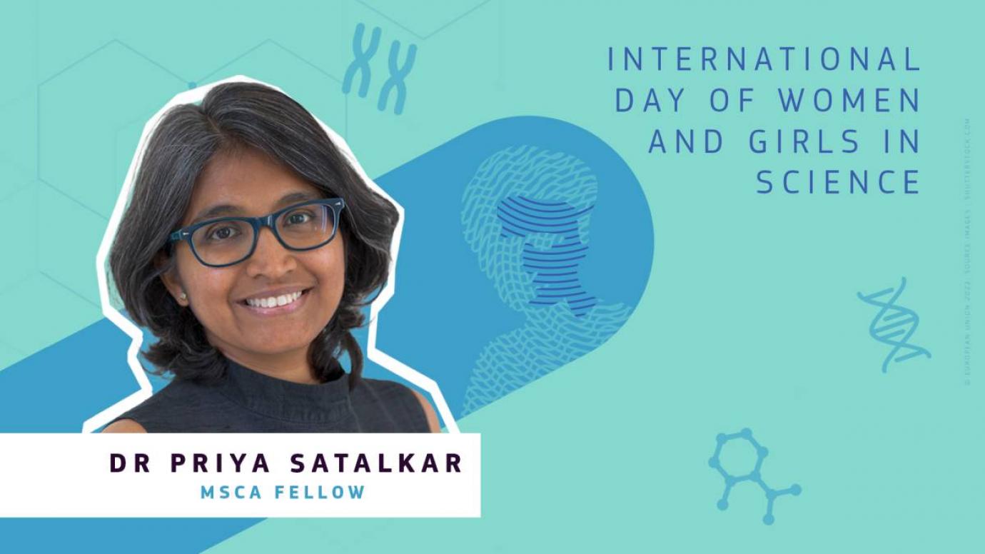 Priya Satalkar, MSCA fellow, banner image