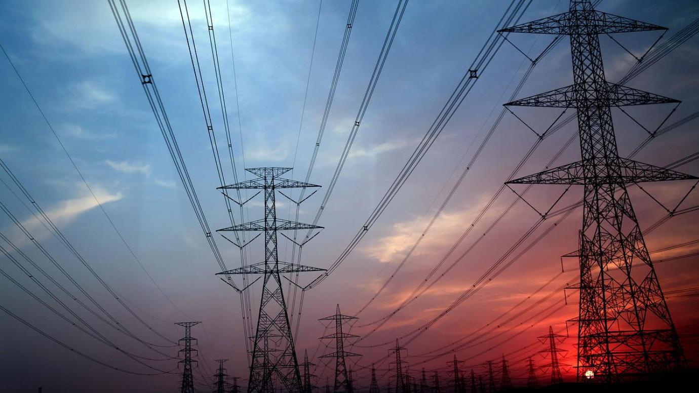Electricity Pylon Electrical Grid