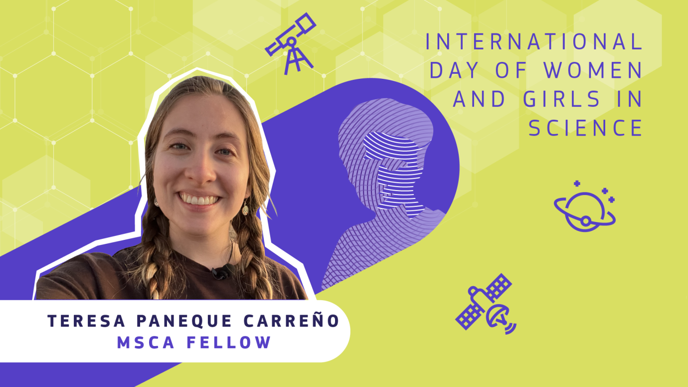 International Day of Women and Girls in Science 2023 - Portrait of Teresa Paneque Carreño